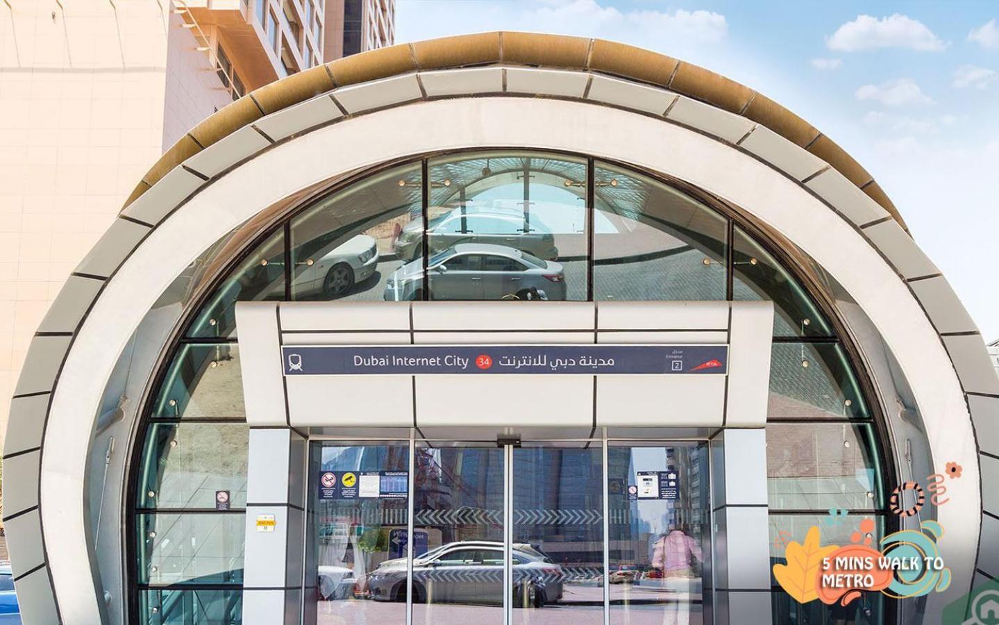 Vista Partition Room In Tecom Near Internet City Metro Dubai Exterior foto